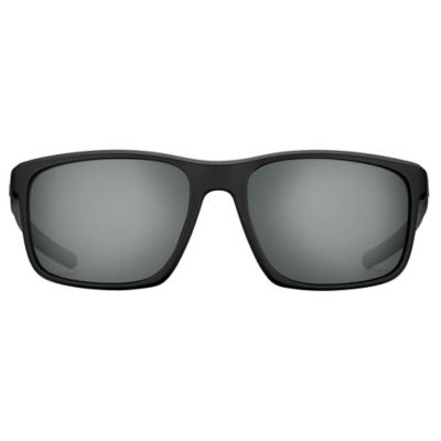 Image showing  Rip Current Sunglasses, Matte Black Frame with Smoke Lenses, Large