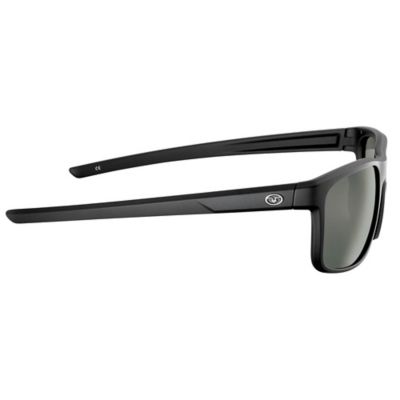 Image showing  Rip Current Sunglasses, Matte Black Frame with Smoke Lenses, Large