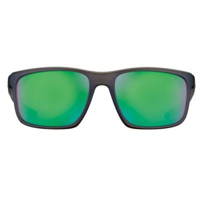 Image showing  Rip Current Sunglasses, Brown Frame with Amber-Green Lenses, Large