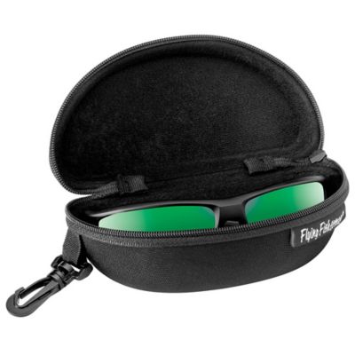 Image showing  Sunglass Case with Zipper Shell and Clip, 7 x 3 in.