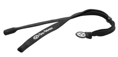 Flying Fisherman Black Cloth Sunglass Retainer, 10 x 2 in.