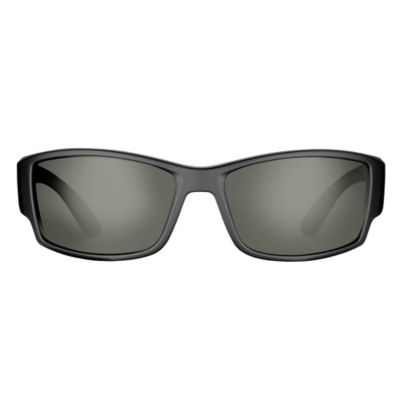 Image showing  Razor Sunglasses, Matte Black Frame with Smoke Lenses, Large