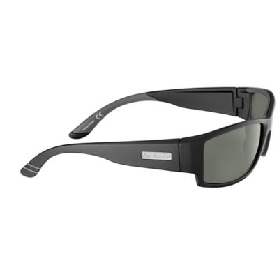 Image showing  Razor Sunglasses, Matte Black Frame with Smoke Lenses, Large