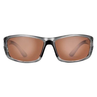 Image showing 1 th Flying Fisherman Buchanan Sunglasses, Crystal Gunmetal Frame with Copper Lenses, Medium