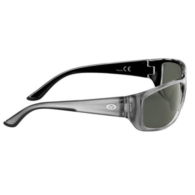 Image showing  Buchanan Sunglasses, Crystal Gunmetal Frame with Smoke Lenses, Medium