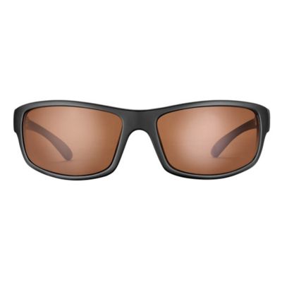 Image showing  Slack Tide Sunglasses, Matte Black Frame with Copper Lenses, Small/Medium
