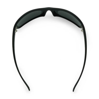Image showing  Slack Tide Sunglasses, Black Frame with Smoke-Silver Lenses, Small/Medium