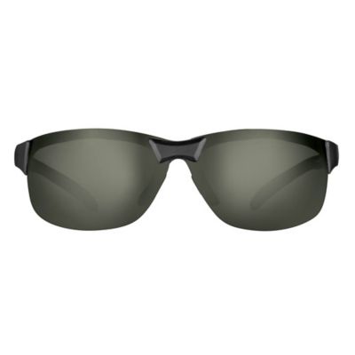 Image showing  Maverick Sunglasses, Black Frame with Smoke Lenses, Large