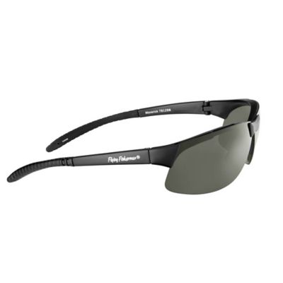 Image showing  Maverick Sunglasses, Black Frame with Smoke Lenses, Large