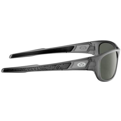 Image showing  Last Cast Sunglasses, Granite Frame with Smoke Lenses, Large