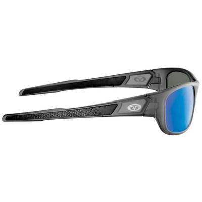 Image showing  Last Cast Sunglasses, Granite Frame with Smoke Blue Lenses, Large