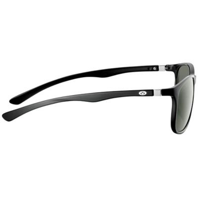 Image showing  Una Sunglasses, Black Frame with Smoke Lenses, Small