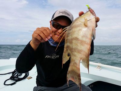 Image showing  Tarpon Trucker Hat, Gray/Charcoal