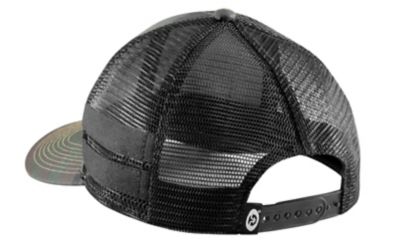 Image showing 1 th Flying Fisherman Men's Camo Bass Patch Trucker Hat