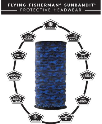 Image showing  Wind-Resistant SunBandit Headwear, Atoll Blue