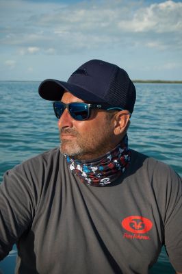 Image showing  Wind-Resistant SunBandit Headwear, Fish Flag