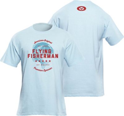 Flying Fisherman Unisex American Original T-Shirt