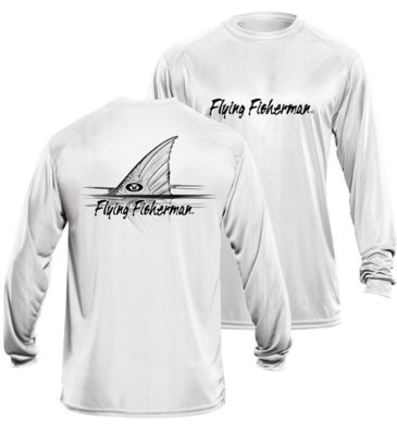 Flying Fisherman Men's Long-Sleeve Redfish Performance T-Shirt