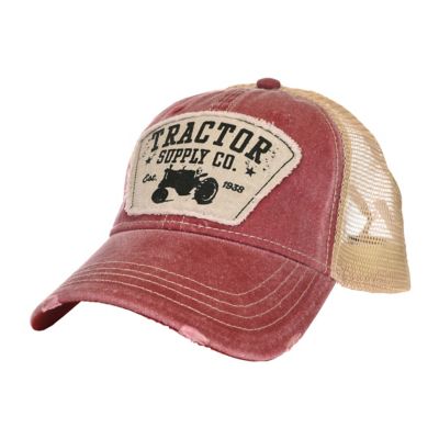 Tractor Supply Twill Cap Mesh Seed Patch