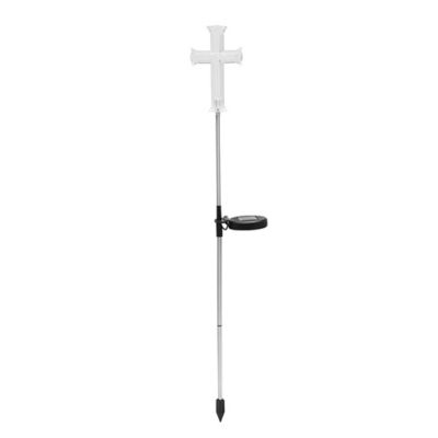 Lux-Landscape 31.5 in. Solar-Powered Cross Light