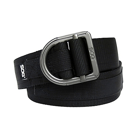 SOG Men's Nylon Webbing Tactical Belt with Velcro Closure