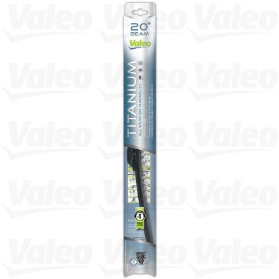 Valeo 20 in. Titanium Beam Wiper Blade