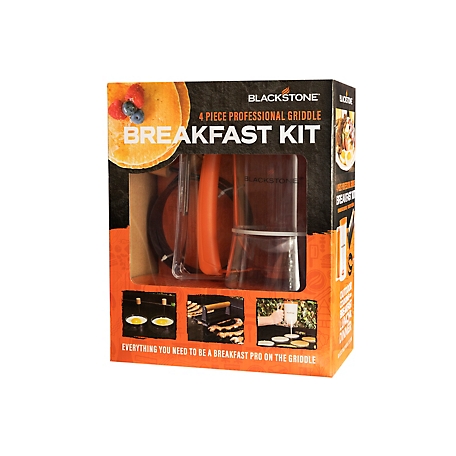Blackstone AR 32 Ounce Collapsible Silicone Griddle Breakfast Tool Set 