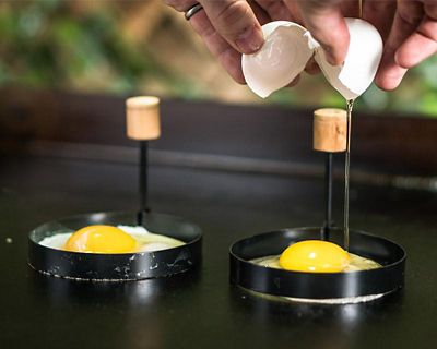 Image showing 6 th Blackstone Breakfast Kit, 3 pc. Includes Egg Rings, Press, Batter Dispenser