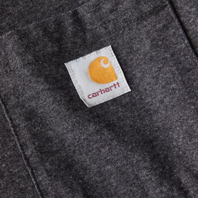 Image showing 8 th Carhartt Men's K126 Loose Fit Long-Sleeve Workwear Pocket T-Shirt