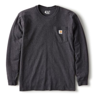 Carhartt Men's K126 Loose Fit Long-Sleeve Workwear Pocket T-Shirt