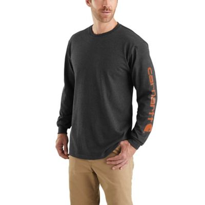 Image showing  Men's Long-Sleeve Graphic Logo T-Shirt