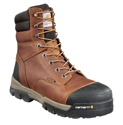 Carhartt Men s Ground Force Waterproof Work Boots EVA Midsole 8 in. 1349483 at Tractor Supply Co