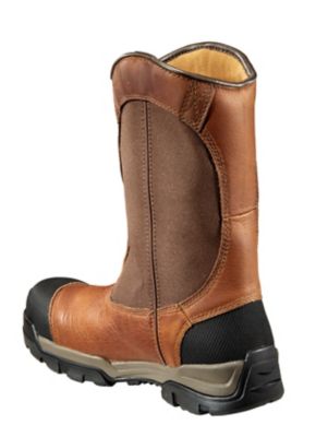 Image showing 5 th Carhartt Men's Ground Force Pull-On Wellington Composite Toe Work Boots, EVA Midsole, 10 in.