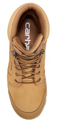 Image showing  Waterproof Insulated Soft Toe Work Boots, Wheat Oil-Tanned Leather, 8 in.