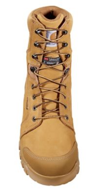 Image showing  Waterproof Insulated Soft Toe Work Boots, Wheat Oil-Tanned Leather, 8 in.