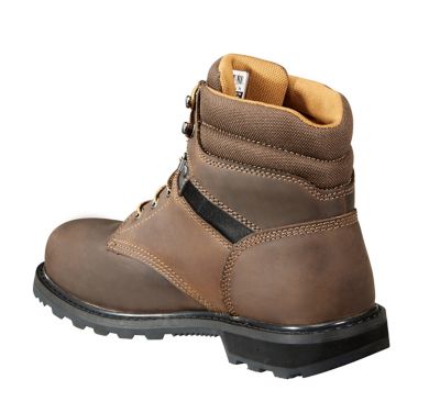 Image showing 5 th Carhartt Men's Soft Toe Work Boots, Dark Brown Oil-Tanned, 6in.