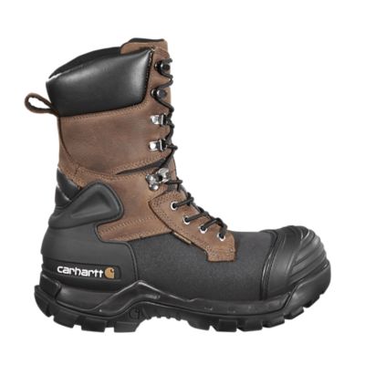 Image showing  Men's Pac Composite Toe Insulated Work Boots, Brown Oil-Tanned Leather, 10 in.