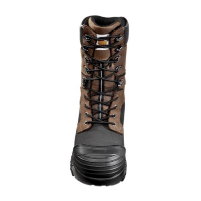Image showing 3 th Carhartt Men's Pac Composite Toe Insulated Work Boots, Brown Oil-Tanned Leather, 10 in.