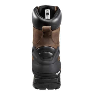 Image showing 5 th Carhartt Men's Pac Composite Toe Insulated Work Boots, Brown Oil-Tanned Leather, 10 in.