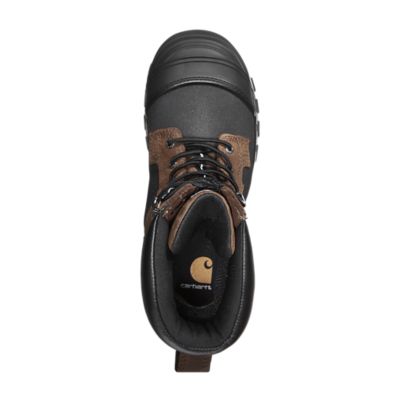Image showing  Men's Pac Composite Toe Insulated Work Boots, Brown Oil-Tanned Leather, 10 in.