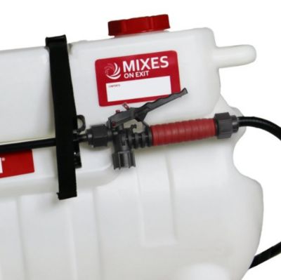 Image showing  25 gal. Spare ATV Mixes On Exit Sprayer Tank