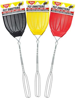 2pk NEW Enoz Wire Mesh Fly Swatter 4.25" Blade R38 