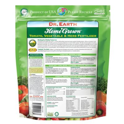 Image showing  4 lb. 60 sq. ft. Home Grown Tomato Vegetable and Herb Fertilizer