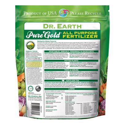 Image showing  3 lb. 90 sq. ft. Pure Gold All-Purpose Fertilizer