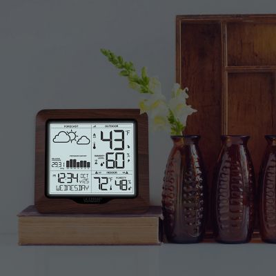 Image showing 5 th La Crosse Technology Weather Forecasting Station with Atomic Time, Wireless