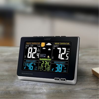 Image showing  Wireless Color Forecasting Station with Mold Risk Display