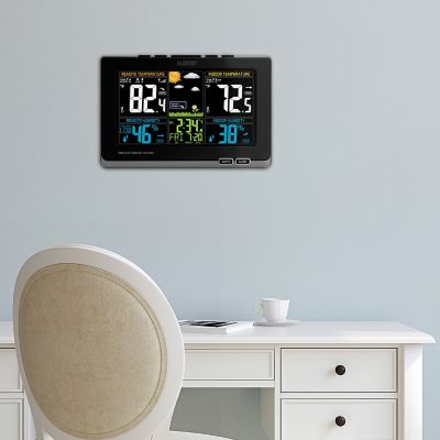 Image showing  Wireless Color Forecasting Station with Mold Risk Display