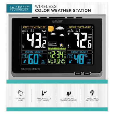 Image showing  Wireless Color Forecasting Station with Mold Risk Display