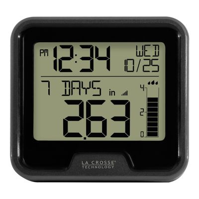 La Crosse Technology Digital Rain Gauge with Indoor Temperature