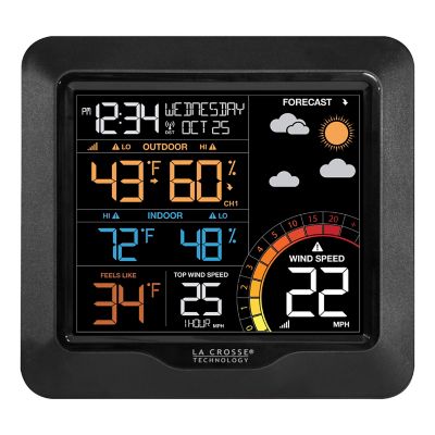 La Crosse Technology Wind Speed Weather Station with Color Display